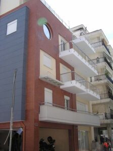 αποψη οικοδομης απο την οδο Παπαφλεσσα(3)